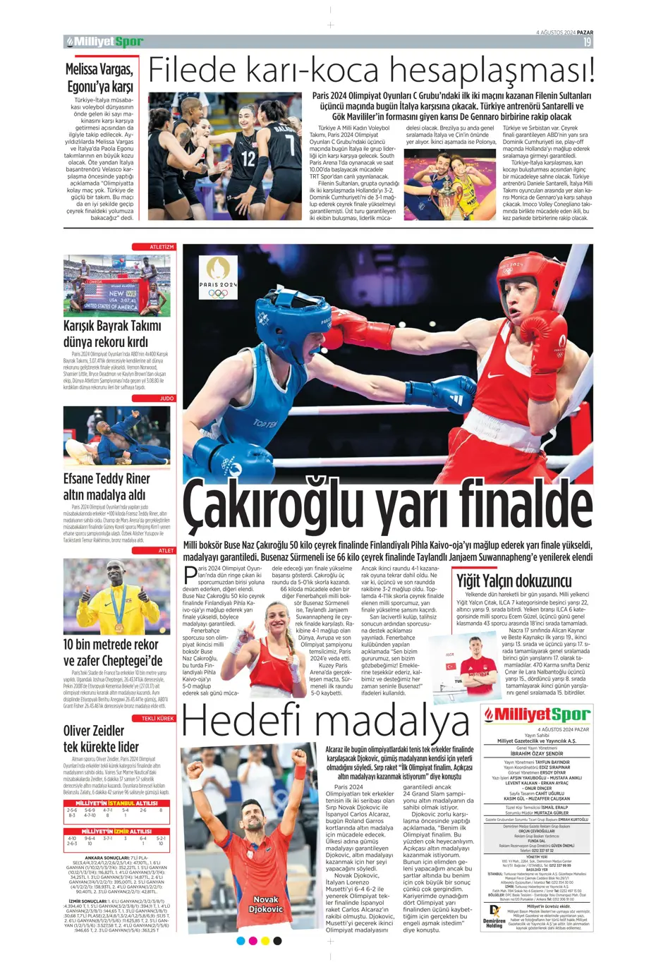 "Fenerbahçe'den nokta atışı transfer" | Sporun manşetleri - 30 "Fenerbahçe'den nokta atışı transfer" | Sporun manşetleri - 30