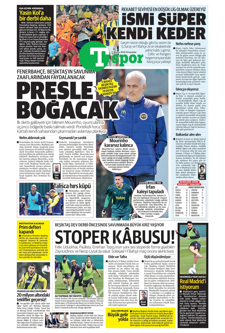 "Aslan'ın Sane planı" | Sporun manşetleri - 32