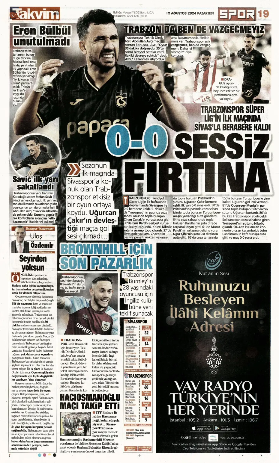 "Fenerbahçe'den 4 isim için İngiltere seferi" | Sporun manşetleri - 37
