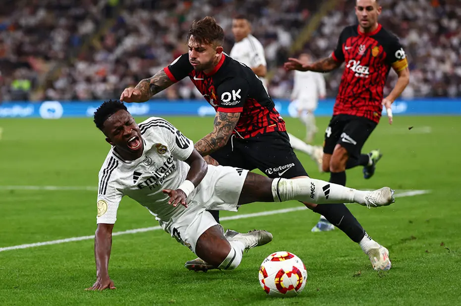 Maçtan önce "Vinicius Junior'ı 10 saniyede nakavt ederim" demişti, maçta ortalık karıştı - 7