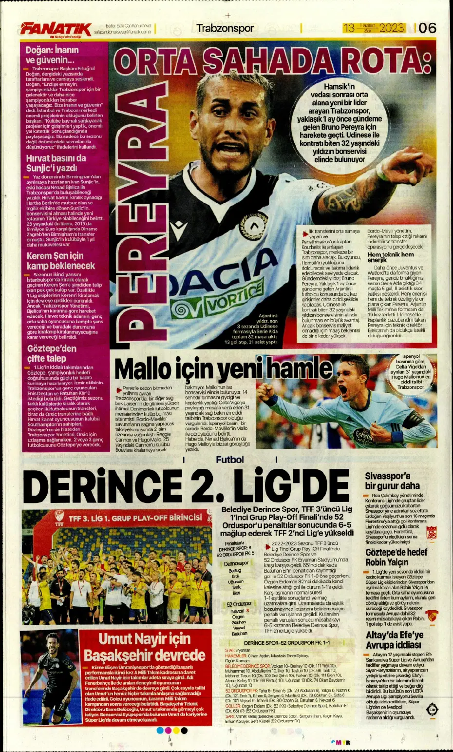 "Dembele hamlesi" | Sporun Manşetleri - 6 "Dembele hamlesi" | Sporun Manşetleri - 6