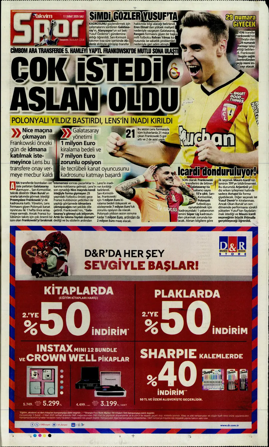 "Sezon sonu Fati" | Sporun manşetleri - 31