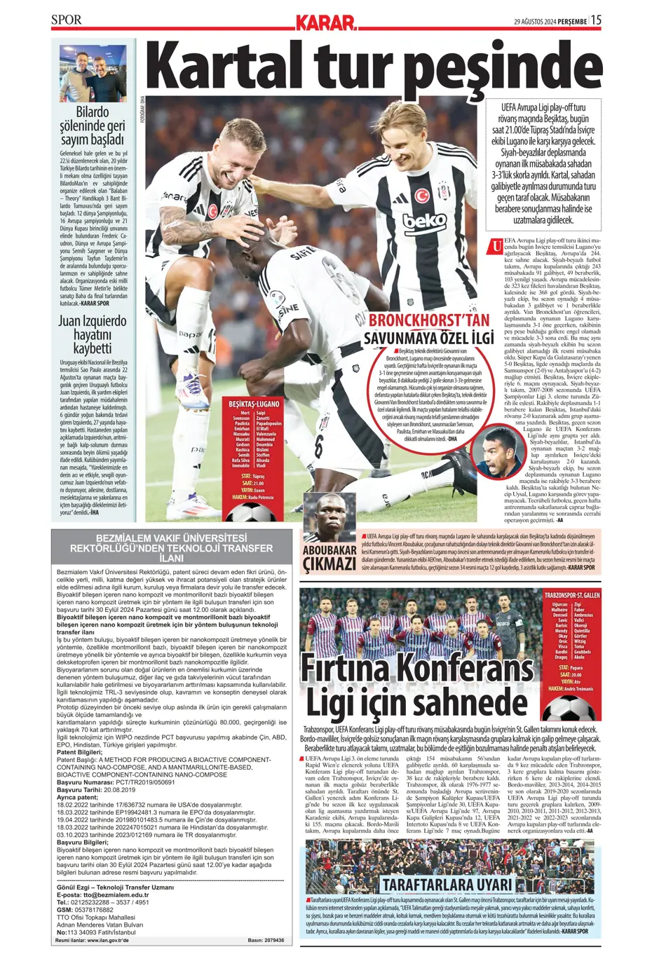 "Fenerbahçe'den Saint-Maximin kararı" | Sporun manşetleri - 20