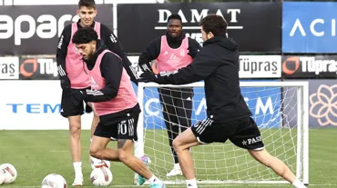 Beşiktaş'ta Alanyaspor mesaisi