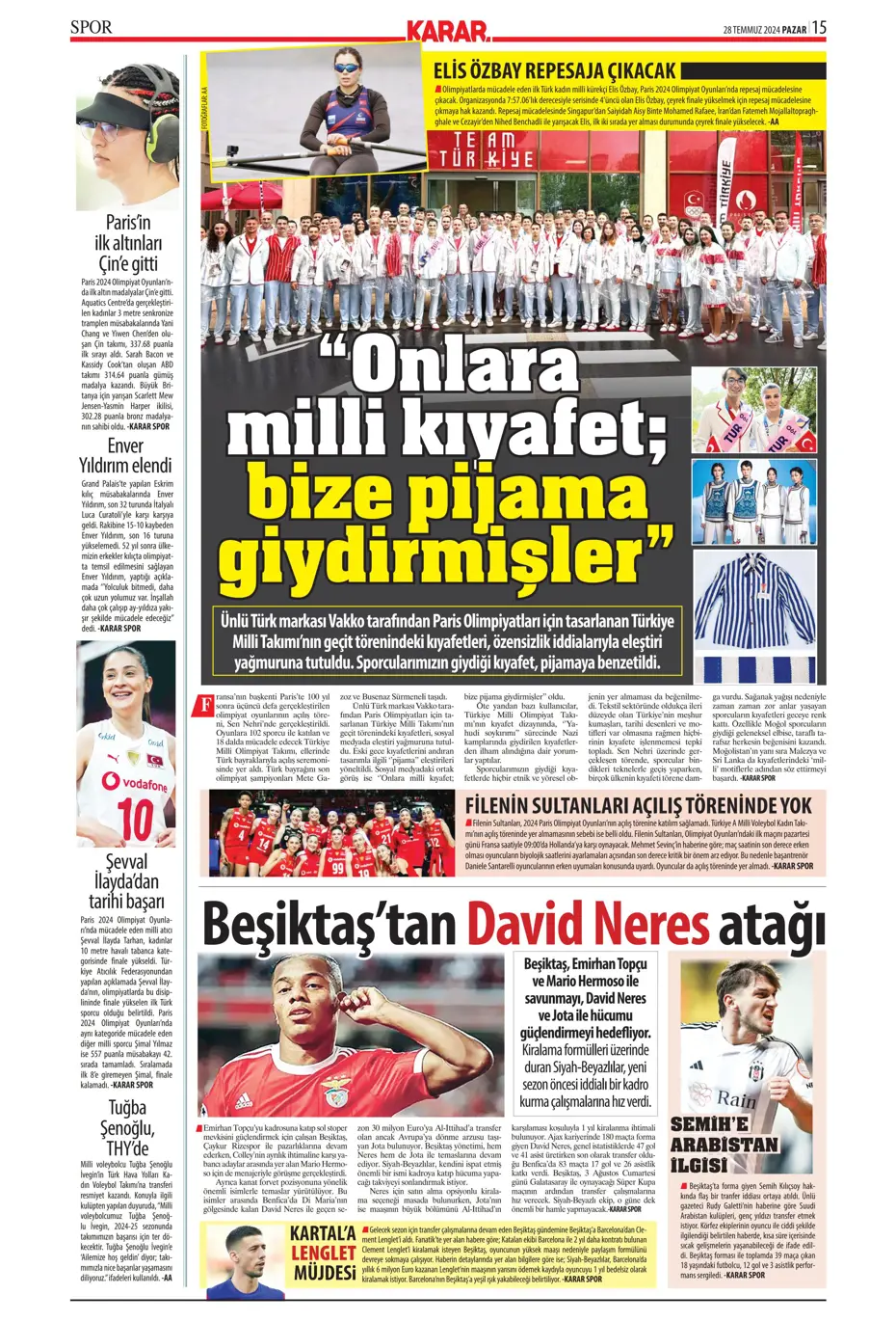 "Aslan'da rota Gravenberch" | Sporun Manşetleri (28 Temmuz 2024) - 16 "Aslan'da rota Gravenberch" | Sporun Manşetleri (28 Temmuz 2024) - 16