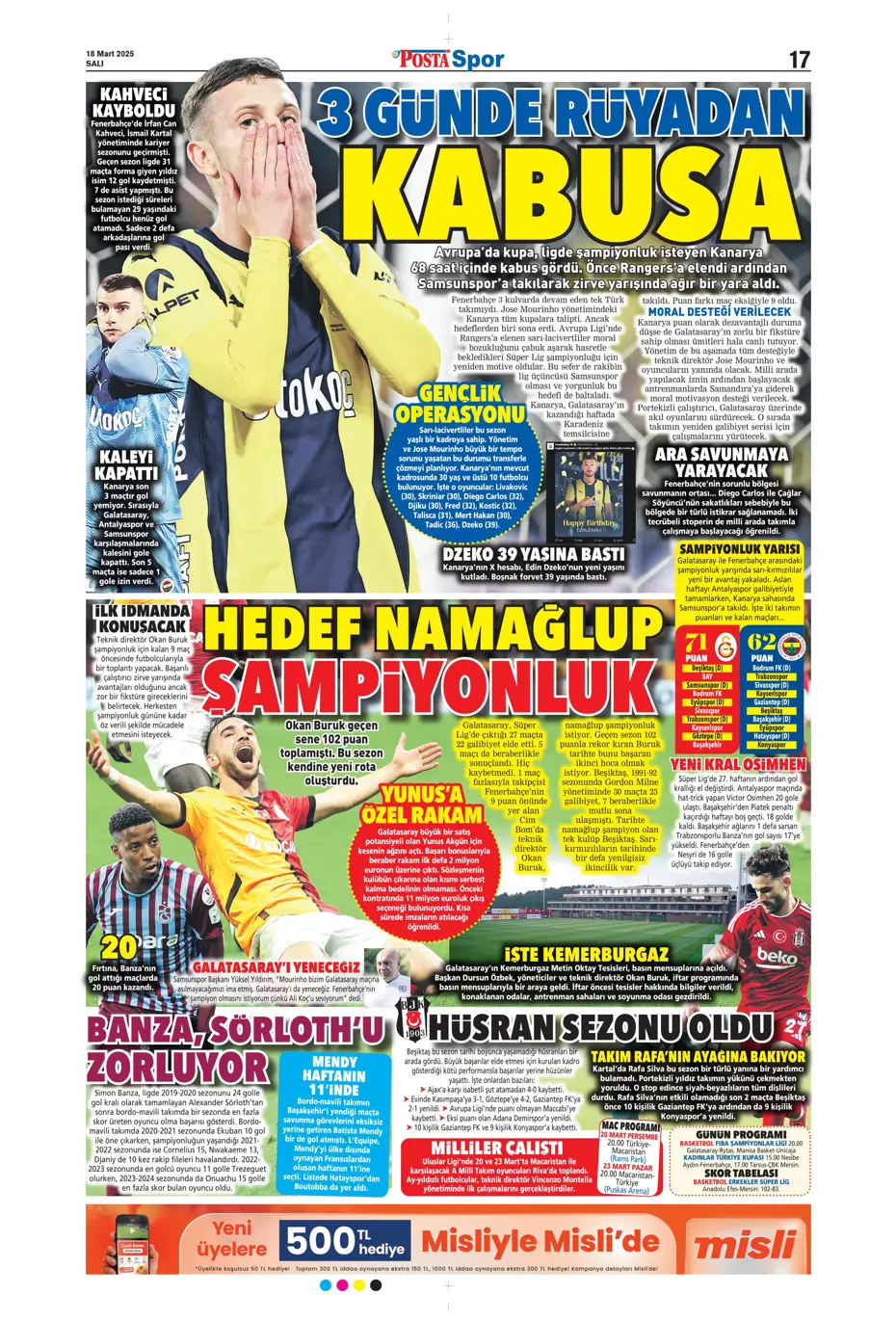 "Sane bombası" | Sporun manşetleri - 24