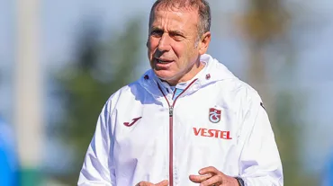 Trabzonspor'un antrenmanı 30 dakika geç başladı