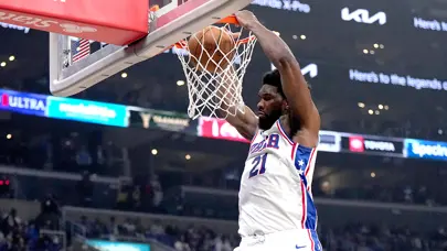 Joel Embiid şov yaptı; 76ers kazandı
