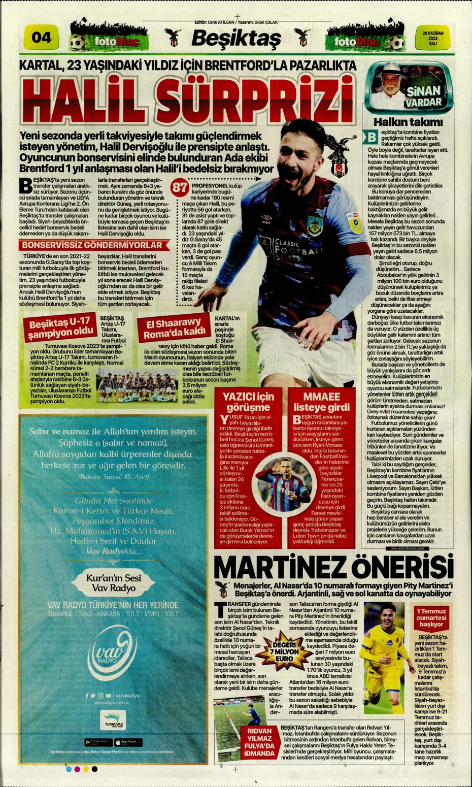 "Bekle bizi Almanya" | Sporun Manşetleri - 11