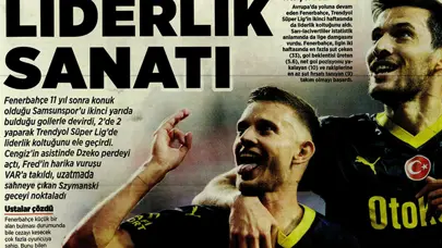 "Liderlik sanatı" | Sporun Manşetleri