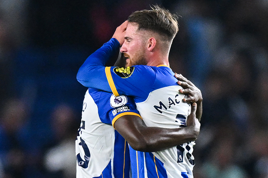 Brighton, Manchester City'den kaptığı puanla UEFA Avrupa Ligi'ni garantiledi