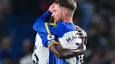 Brighton, Manchester City'den kaptığı puanla UEFA Avrupa Ligi'ni garantiledi