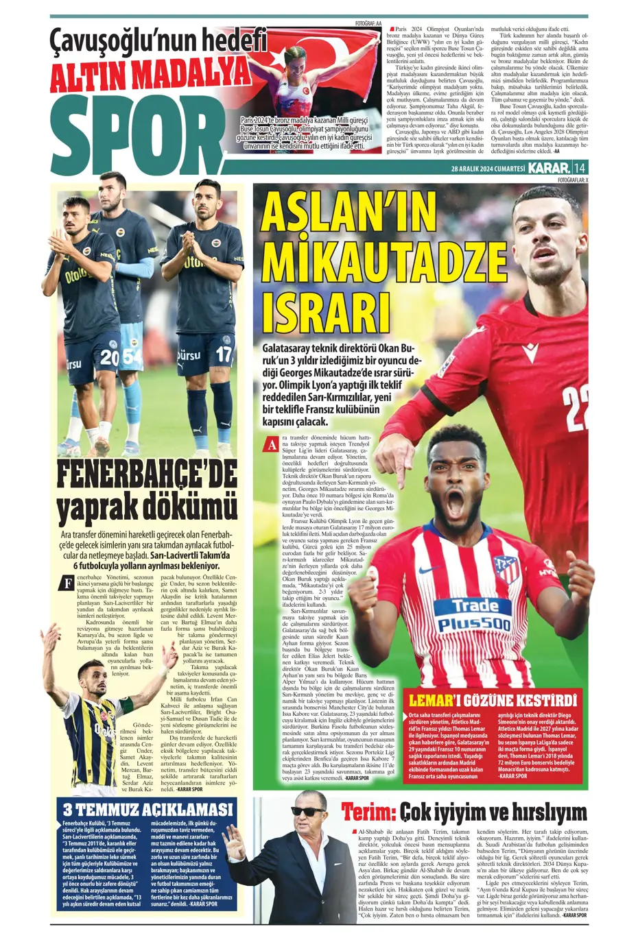 "Ronaldo'nun talebiyle En-Nesyri'ye 40 milyon euro" | Sporun manşetleri - 18