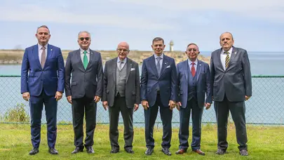 Şampiyon kulüplerin divan başkanları Trabzon'da buluştu