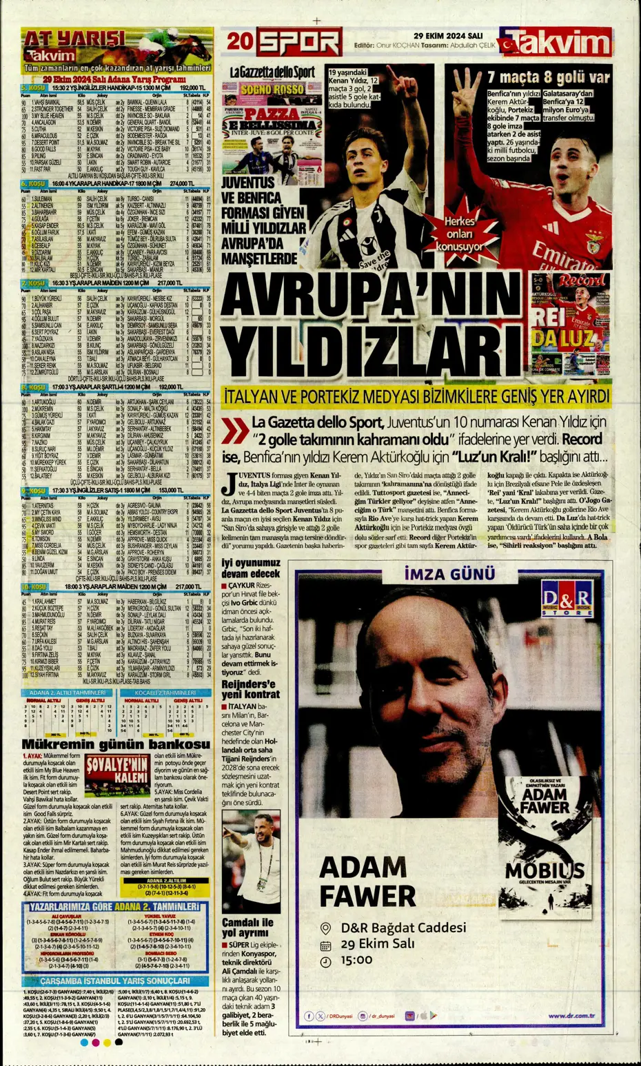 "Cimbom zirvede tek başına" | Sporun manşetleri (29 Ekim 2024) - 44 "Cimbom zirvede tek başına" | Sporun manşetleri (29 Ekim 2024) - 44