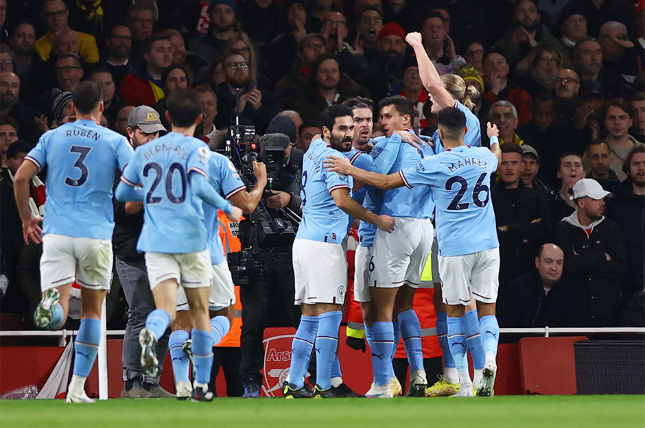 Manchester City 3 golle kazandı, liderliği aldı