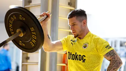 Fenerbahçe salonda çalıştı