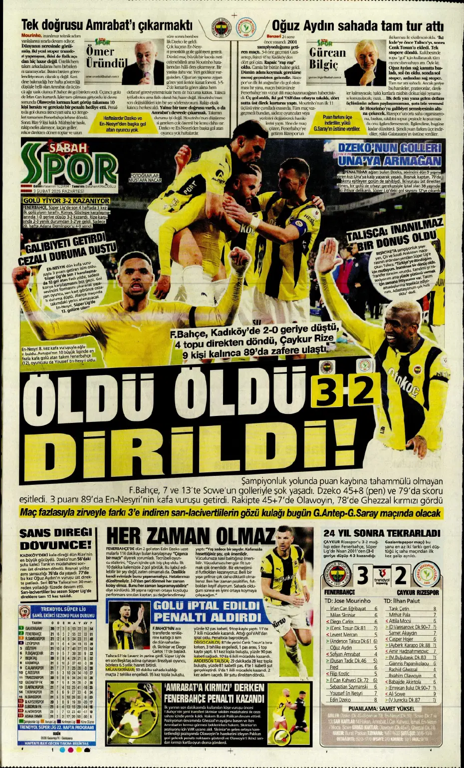 "Transferde Kartal haftası" | Sporun manşetleri - 19