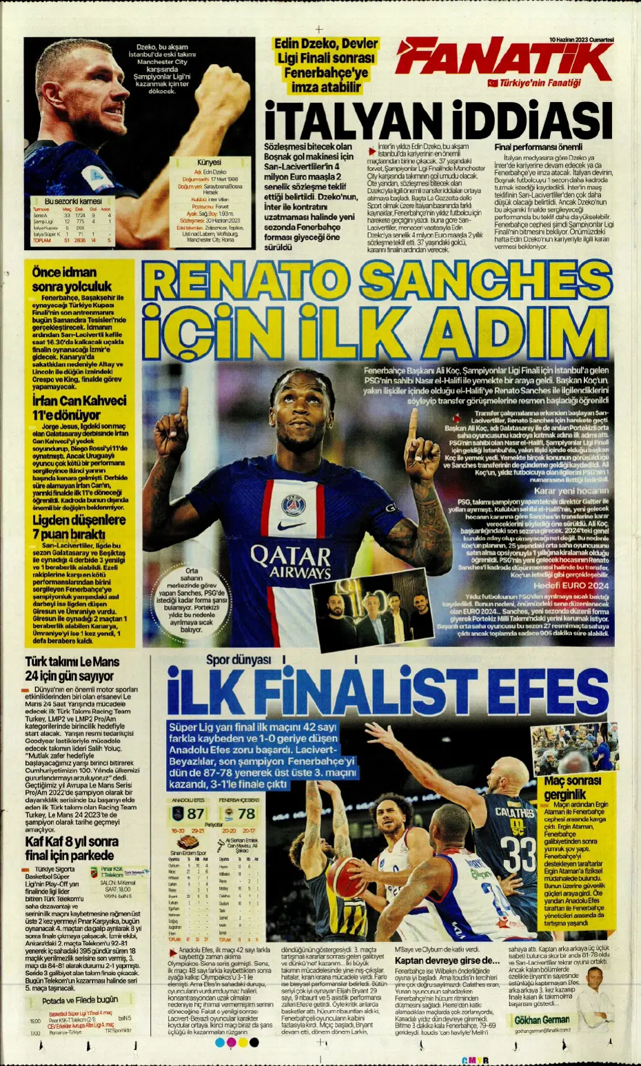 "Nelsson'un yerine Merih Demiral" | Sporun manşetleri (10 Haziran 2023) - 6