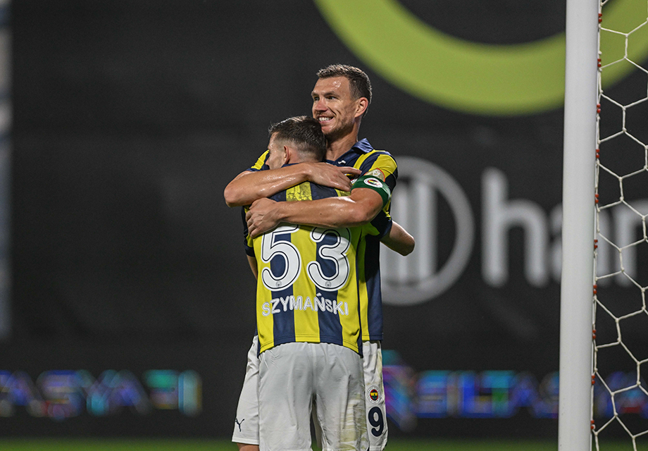 Edin Dzeko damgasını vurdu; Fenerbahçe ligde 10'da 10 yaptı