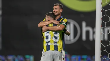 Edin Dzeko damgasını vurdu; Fenerbahçe ligde 10'da 10 yaptı