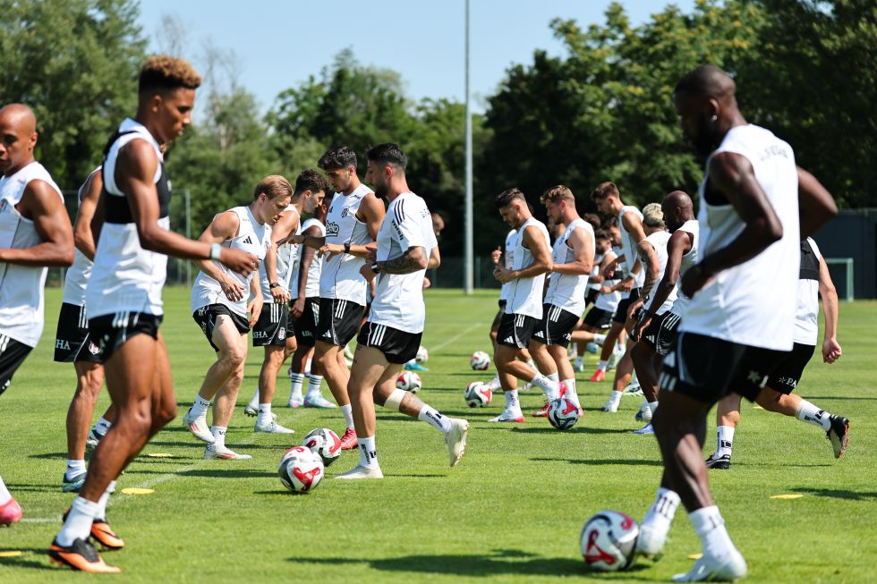 Beşiktaş günü tek idmanla tamamladı