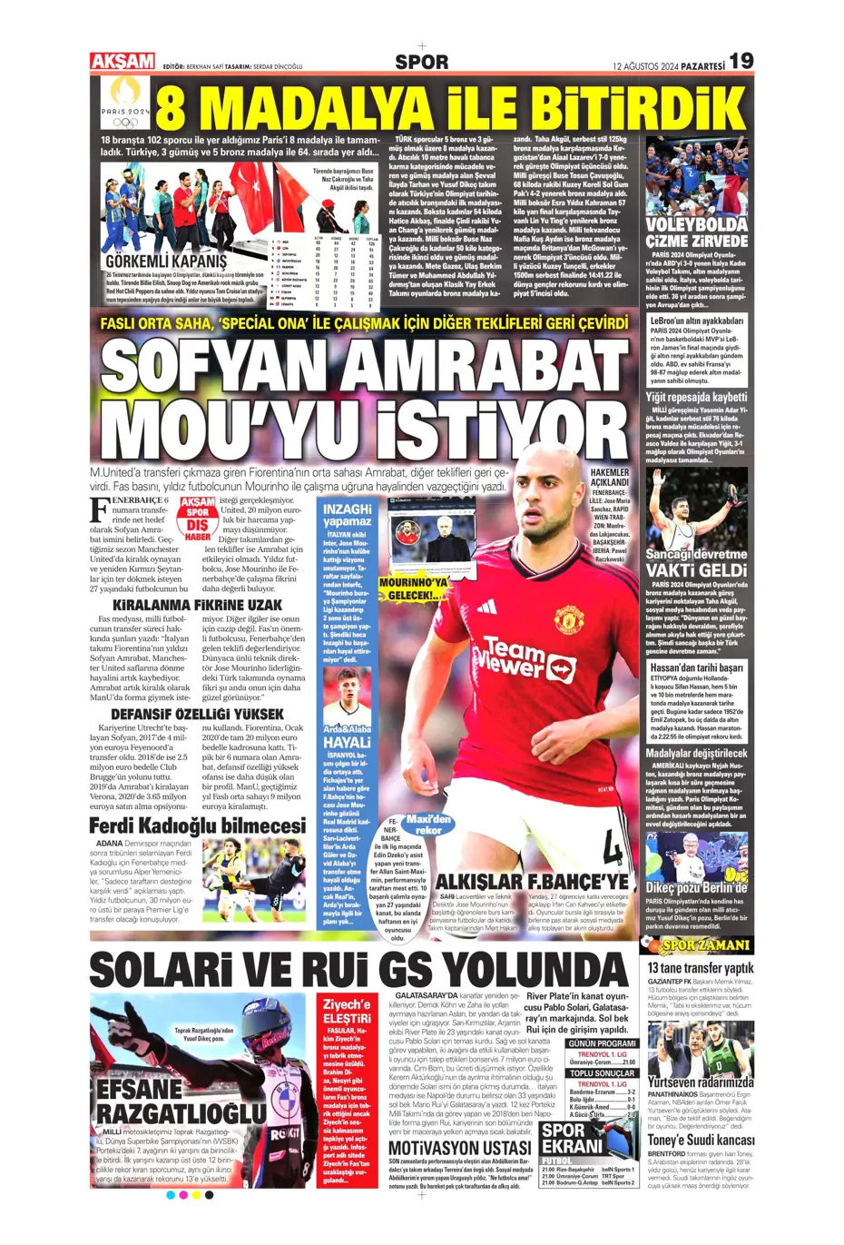 "Fenerbahçe'den 4 isim için İngiltere seferi" | Sporun manşetleri - 3