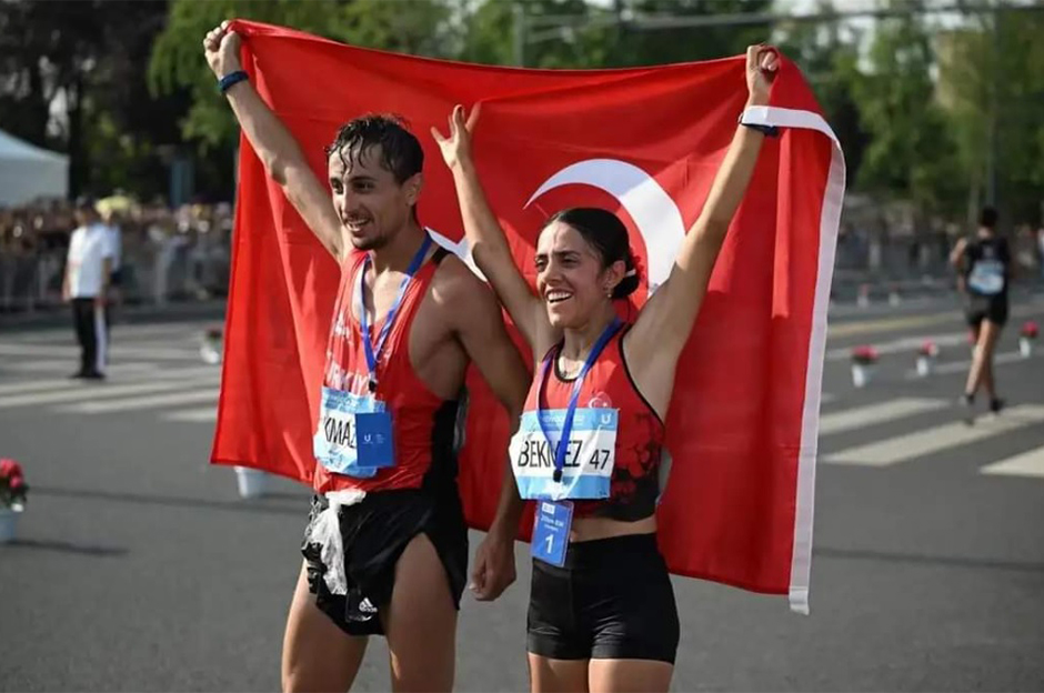 Milli atletlerden Dünya Üniversiteler Şampiyonası’nda 4 altın madalya