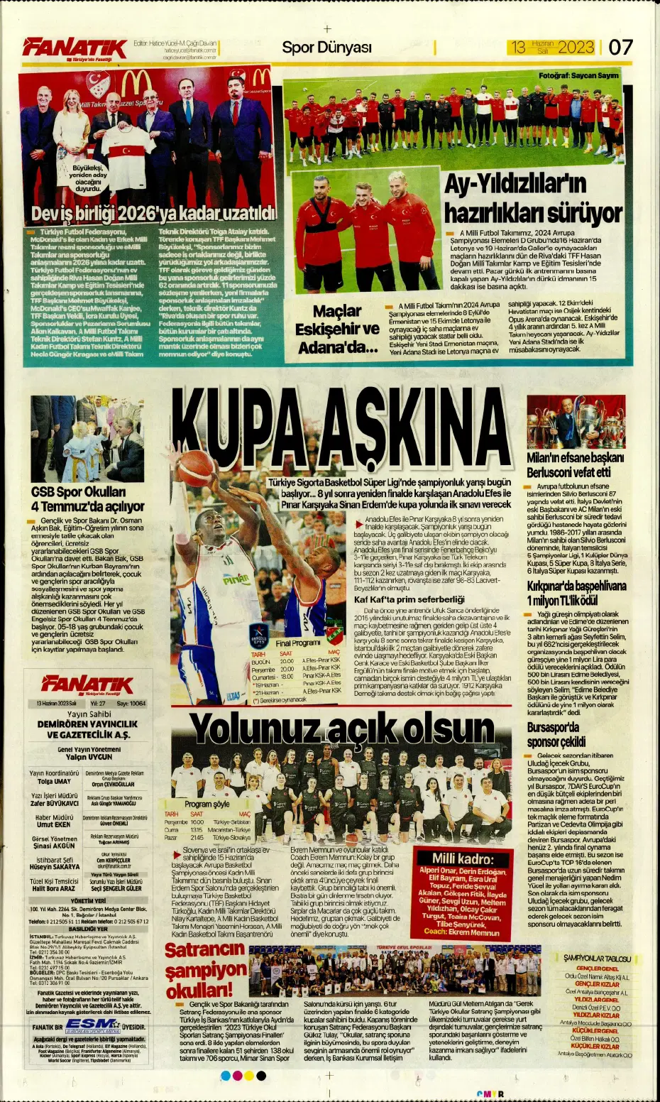 "Dembele hamlesi" | Sporun Manşetleri - 7 "Dembele hamlesi" | Sporun Manşetleri - 7