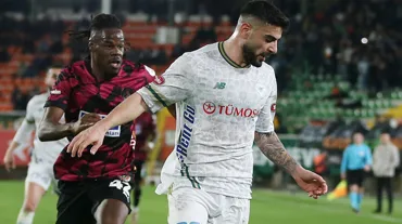 Fenerbahçe maçı öncesi Konyaspor'da 2 isim cezalı duruma düştü