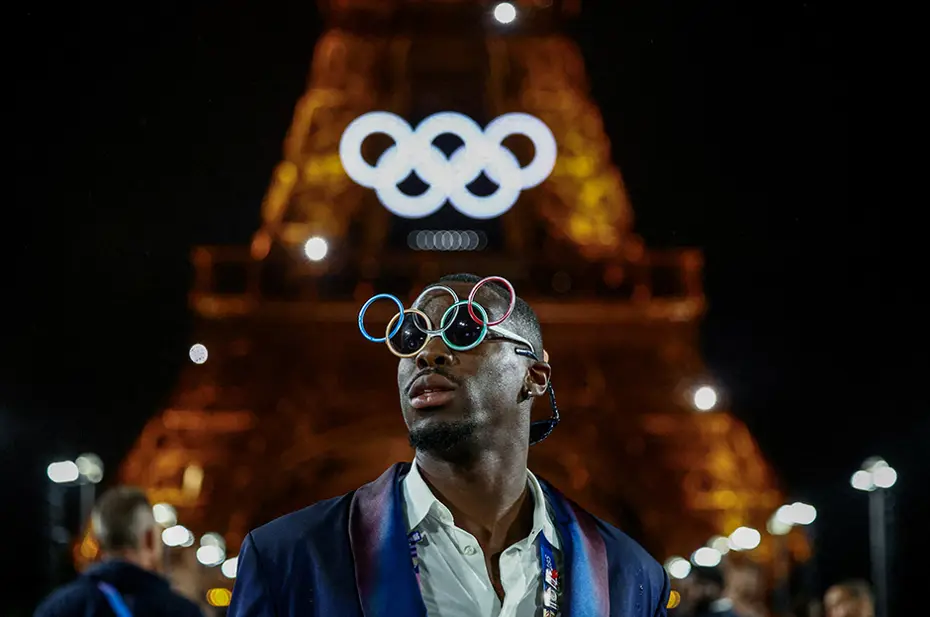 2024 Paris Olimpiyatları: Açılış töreninden kareler - 34