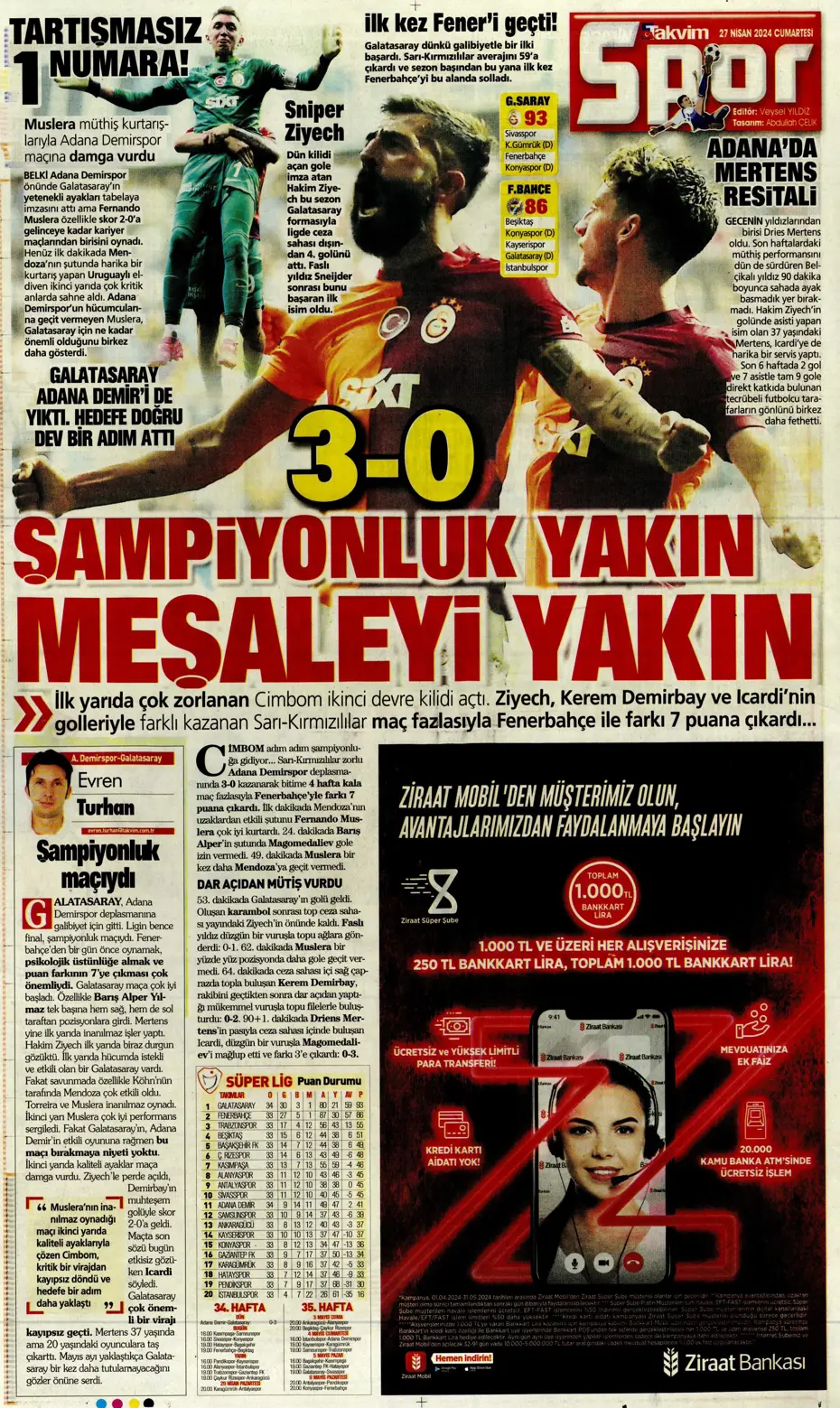 "Kadıköy'de dev kapışma" | Sporun Manşetleri - 36