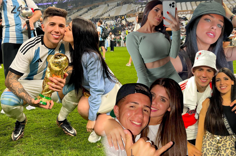 120 milyonluk Enzo Fernandez'in eşi de kendisi kadar ünlü