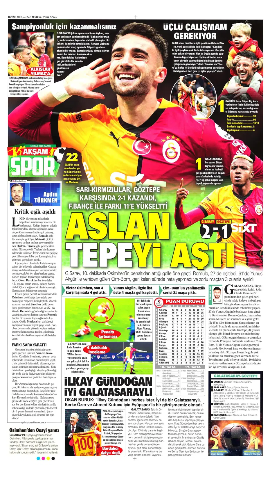 "31 milyon euroluk stoper Fenerbahçe'ye" | Sporun manşetleri - 3