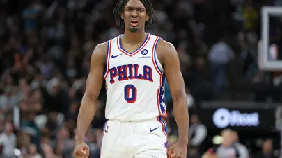 Tyrese Maxey kariyer rekoru kırdı, 76ers seriyi 5 maça çıkardı