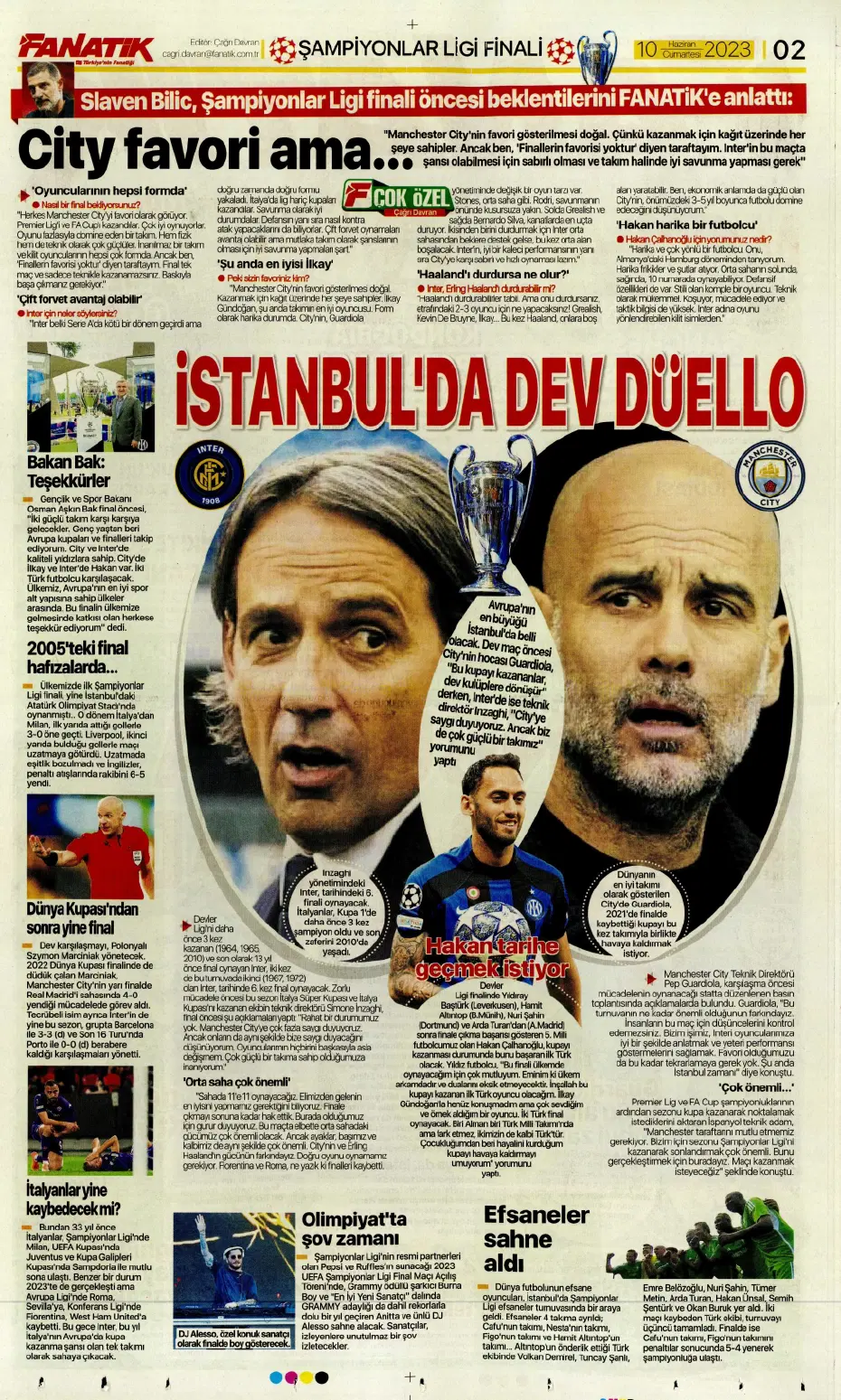 "Nelsson'un yerine Merih Demiral" | Sporun manşetleri (10 Haziran 2023) - 4