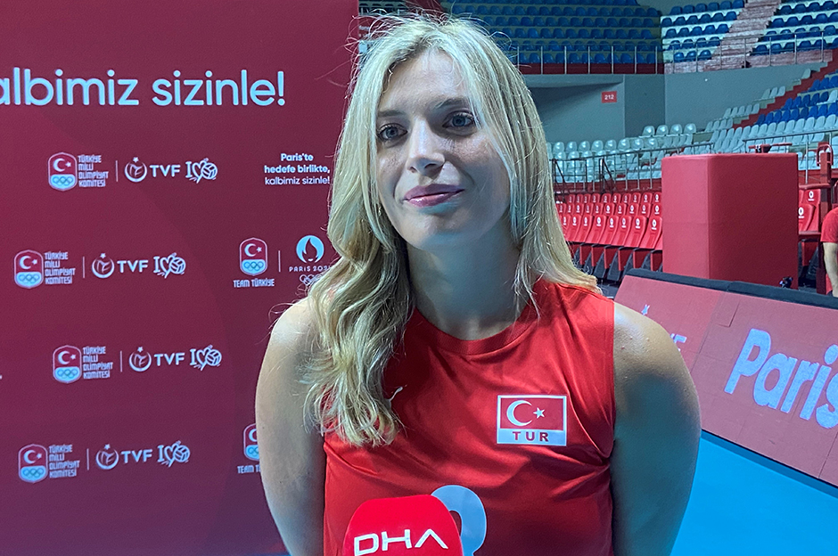 Cansu Özbay: "Olimpiyatlarda kürsüde yer alabiliriz"