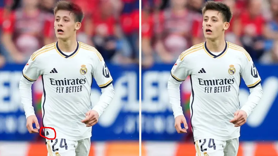 Arda Güler fotoğrafındaki 3 farkı kimse bulamadı: 10 saniyede kendini test et - 5