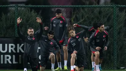Milli Takım'da Galler maçı hazırlıkları başladı