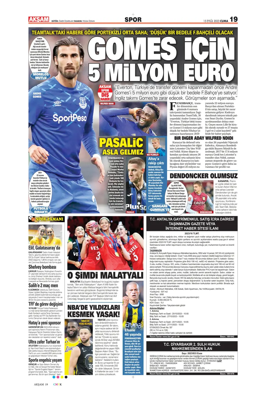 "Kartal'da Xeka seferberliği" | Sporun Manşetleri - 3