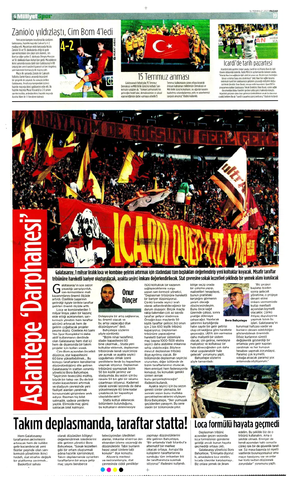 "Kale artık Livakovic'in" | Sporun Manşetleri - 12