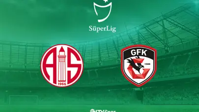 Antalyaspor - Gaziantep FK (Canlı anlatım)