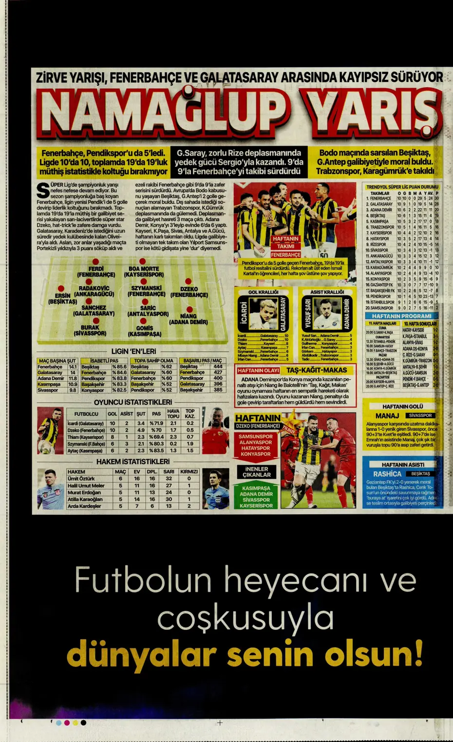 "Krunic Fenerbahçe'ye kaldı" | Sporun manşetleri (1 Kasım 2023) - 14