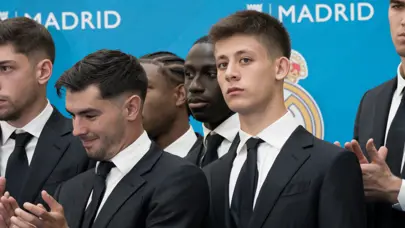 Arda Güler'den şampiyonluk kutlamalarında İspanyolca röportaj