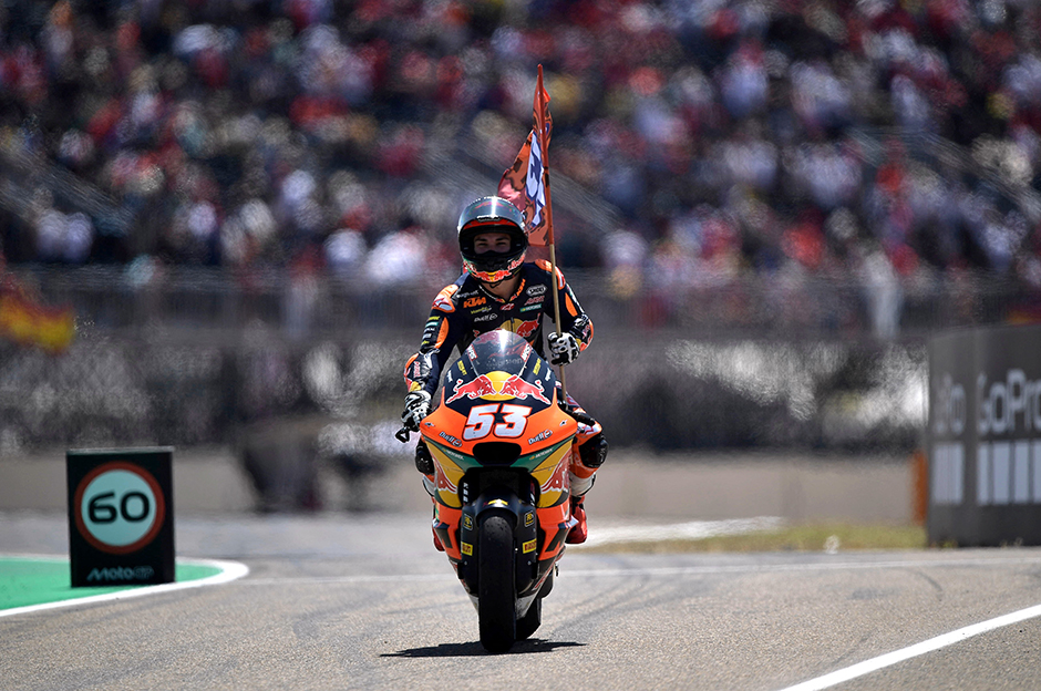 Deniz Öncü, Moto2 Hollanda yarışında kaza yaptı