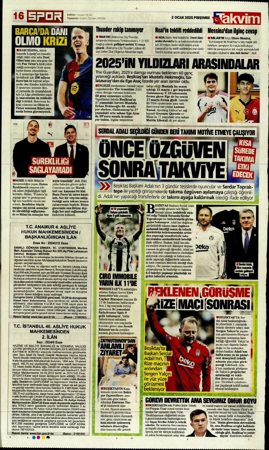 "Yeni transfer bombası Leroy Sane" | Sporun manşetleri - 18