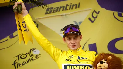 Tour De France'ın 16. etabını Jonas Vingegaard kazandı