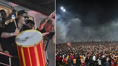 Florya'daki şampiyonluk kutlamasında Icardi şov