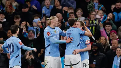 Manchester City FA Cup'ta çeyrek finale yükseldi