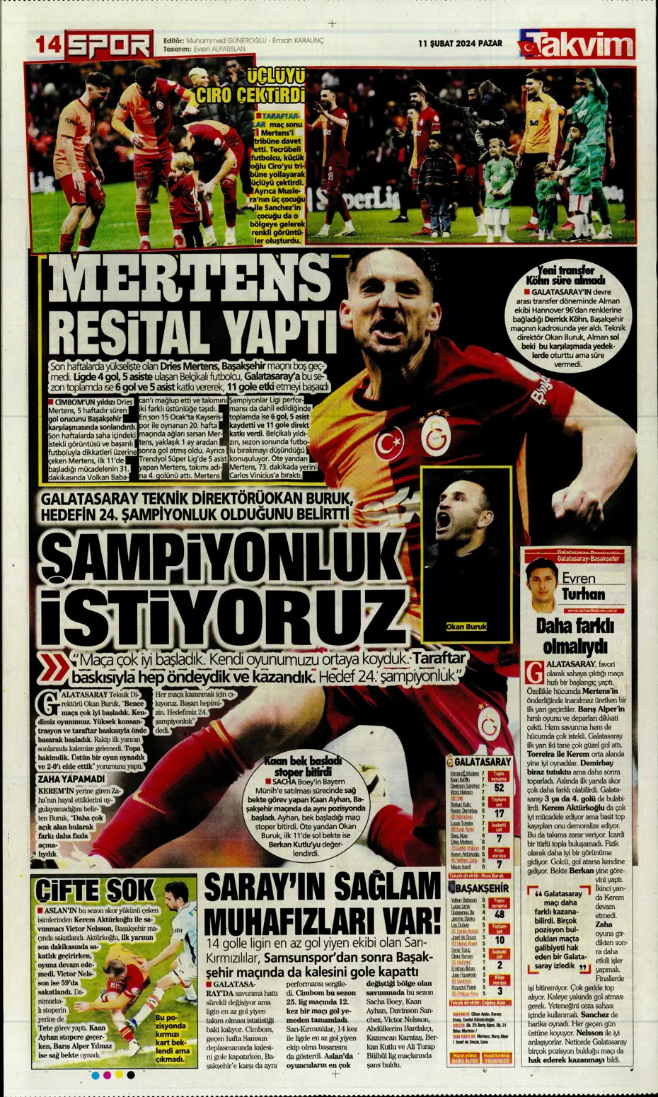 "30 saniyesi 7 milyon dolar" | Sporun manşetleri (11 Şubat 2024) - 39